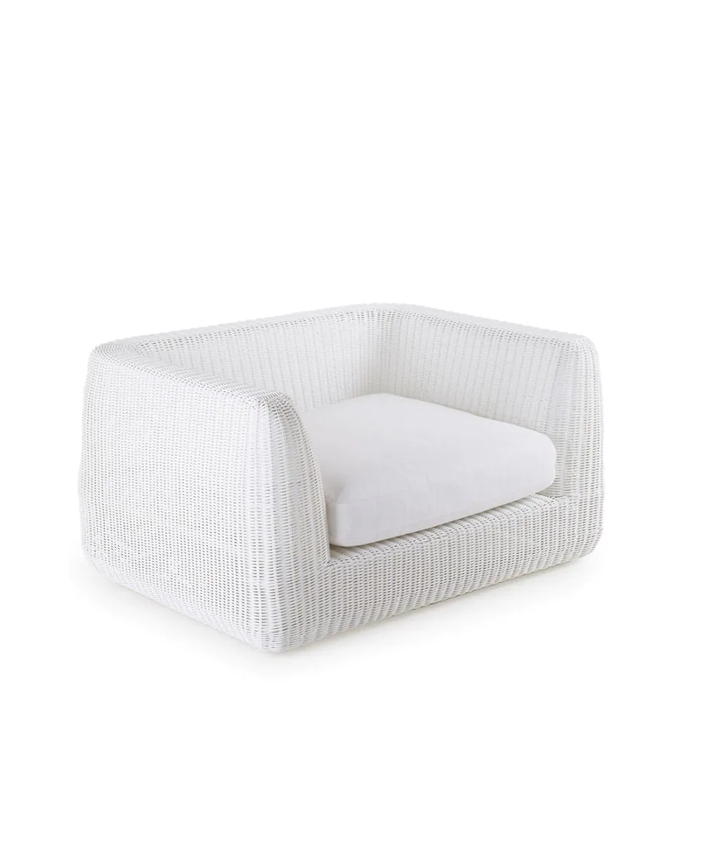 Offer - Agorà Armchair white with cushions