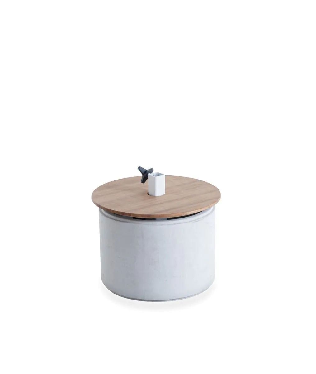 Umbrella base Lipari in cement Ø 45