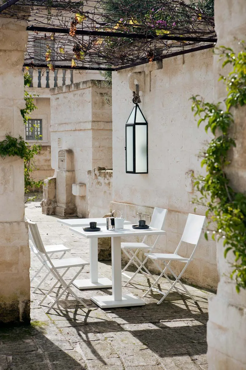 Tavolo quadrato Conrad cm 80 X 80