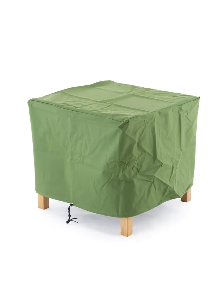 Schutzhülle grün für quadratischen Tisch 80 x 80