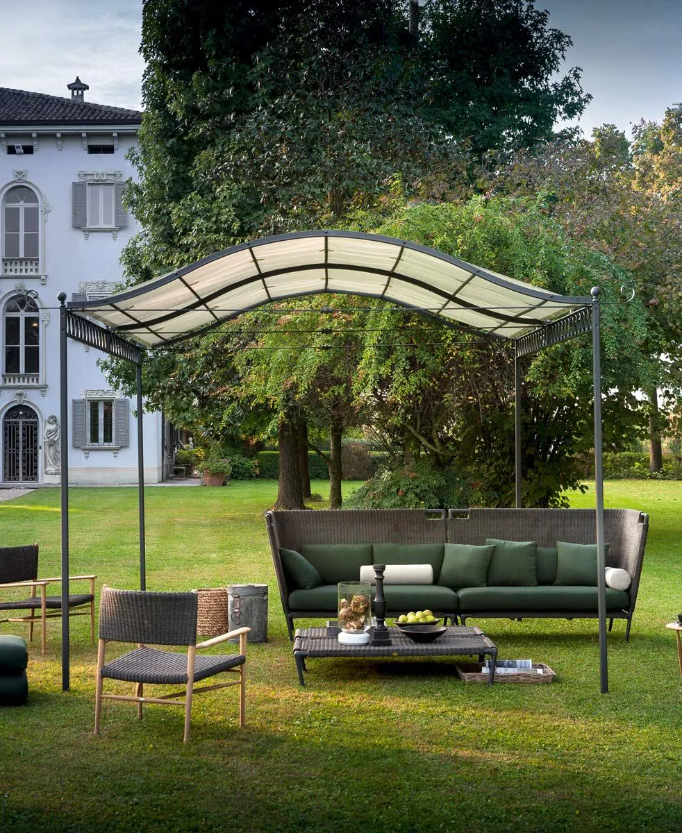 Selbsttragende pergola Tibisco ohne Überdachung 