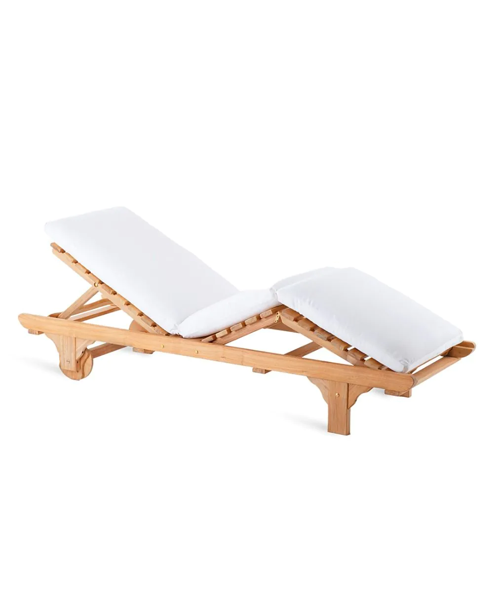 Lettino Chelsea di teak