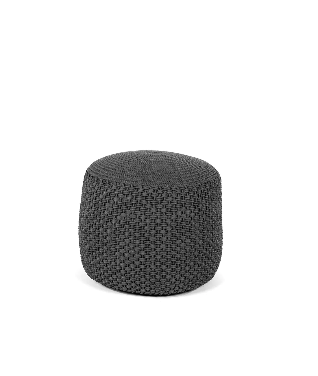 Pouf de jardin en corde