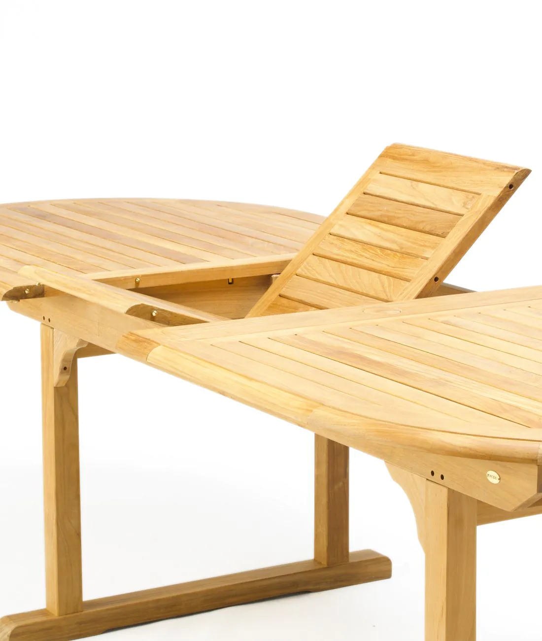 Mesa Chelsea rectangular extensible de teca cm 225