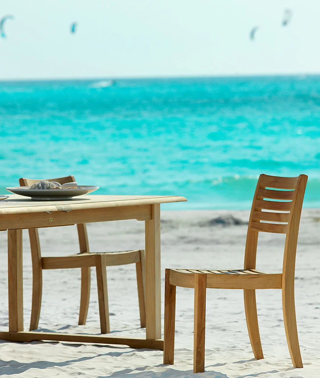 Chair stackable Chelsea in teak