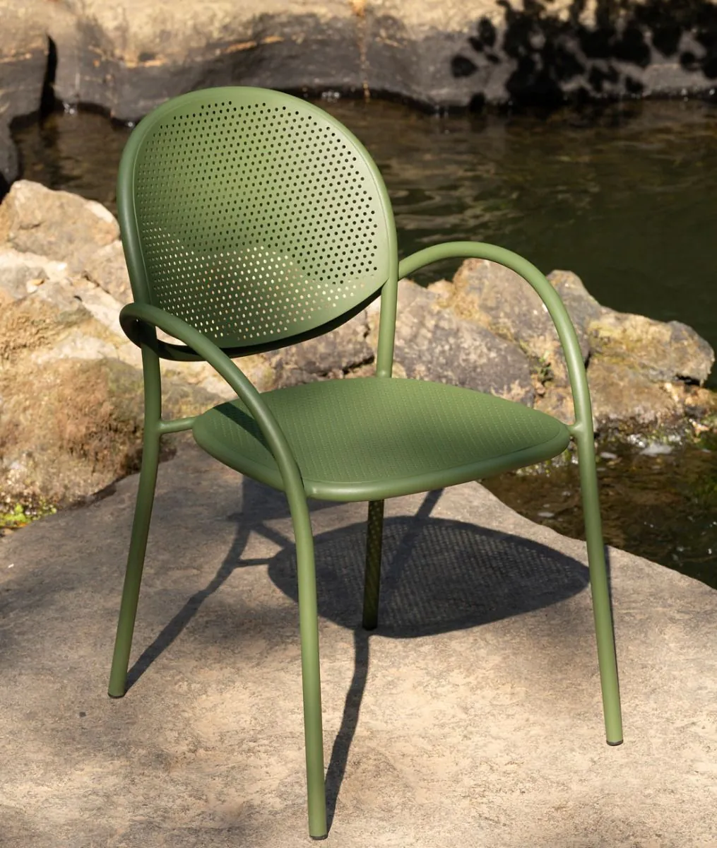 Les Arcs chair structure in aluminium