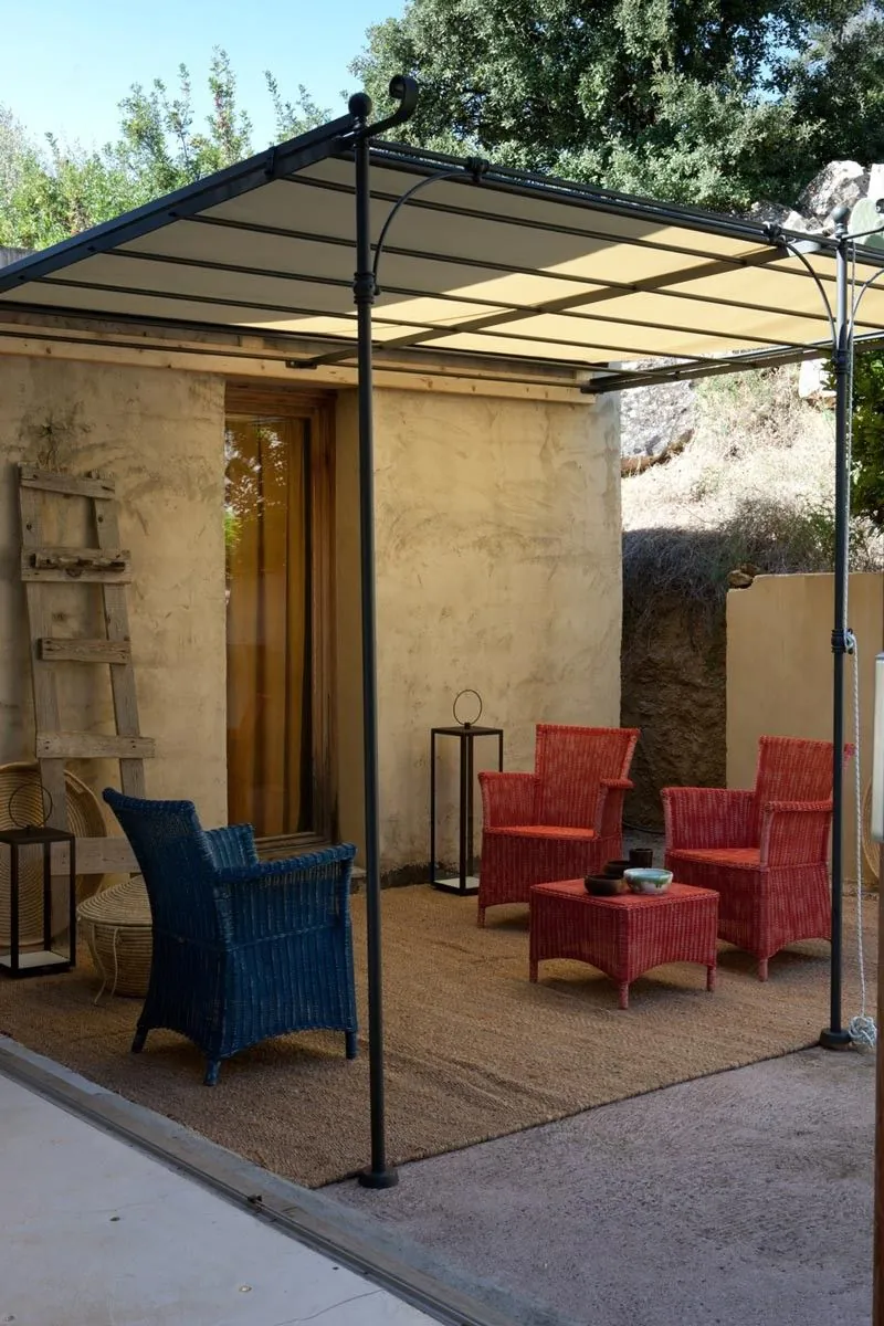 Pergola Solaire addossata piana
