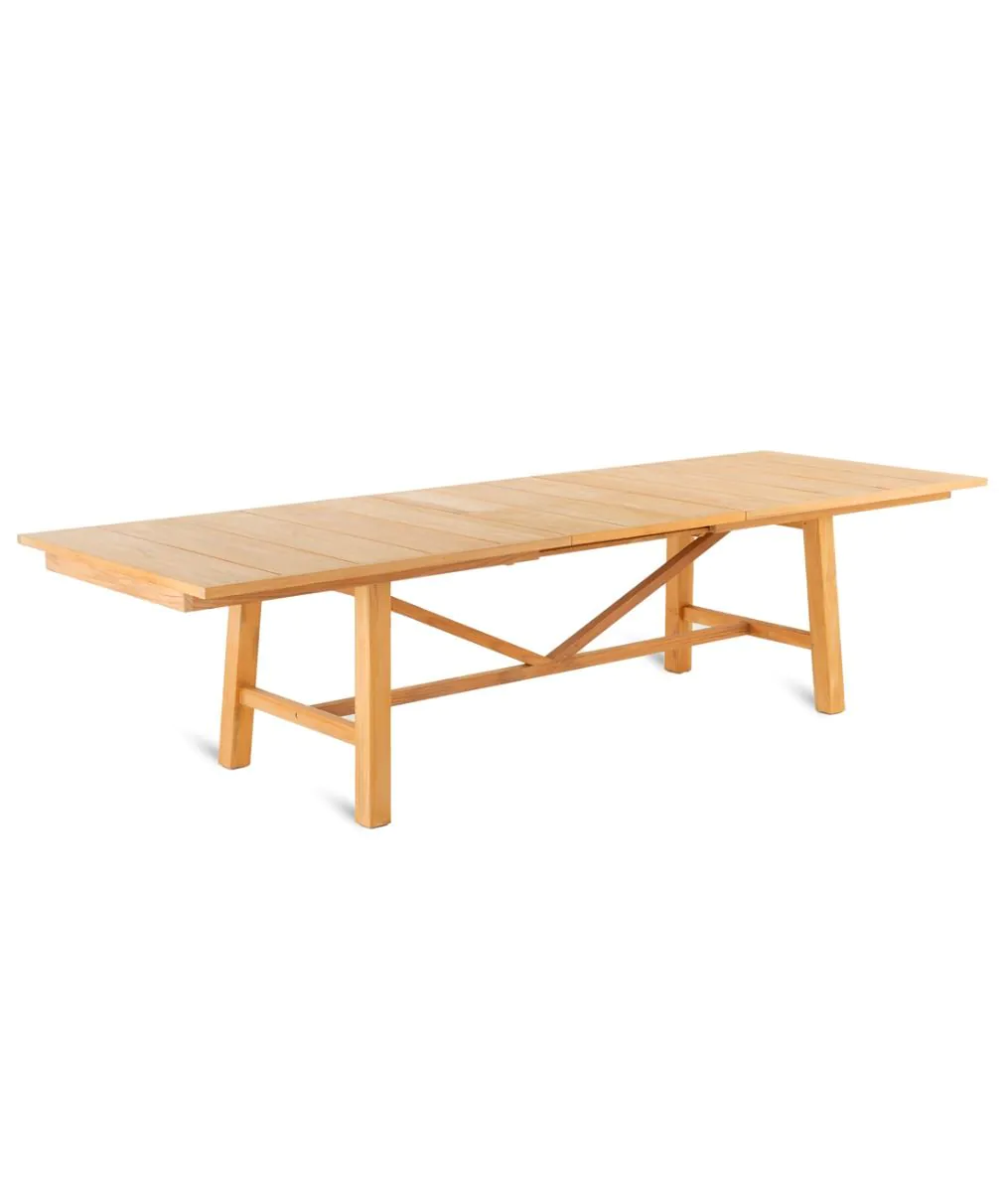 Rectangular table extendable Synthesis