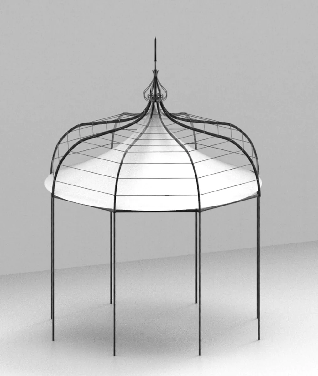 Plane wasserdicht für Pavillon Solaire achteckig
