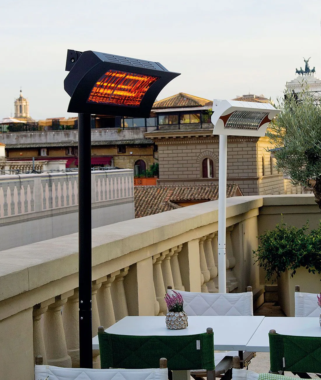 Lampada riscaldante Hotty in alluminio