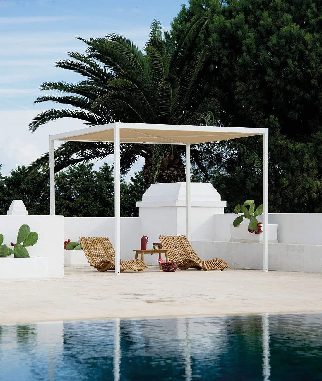 Shibuya® mobile Pergola frei stehend aus Aluminium