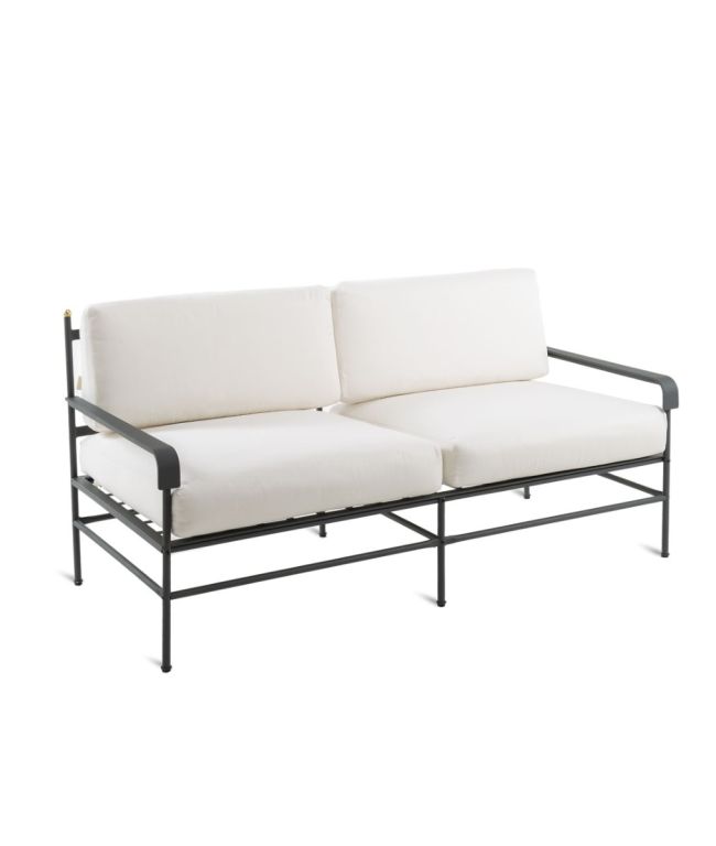 Toscana iron Sofa in graphite