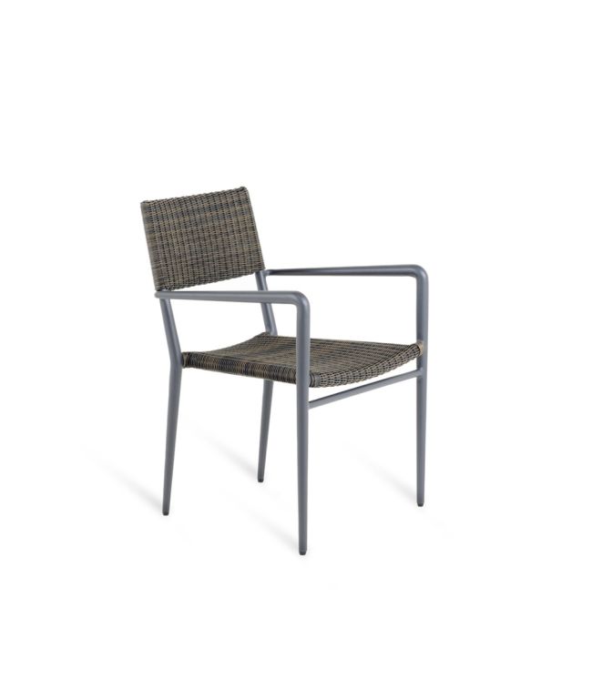 Experience stackable small armchair in WaProLace