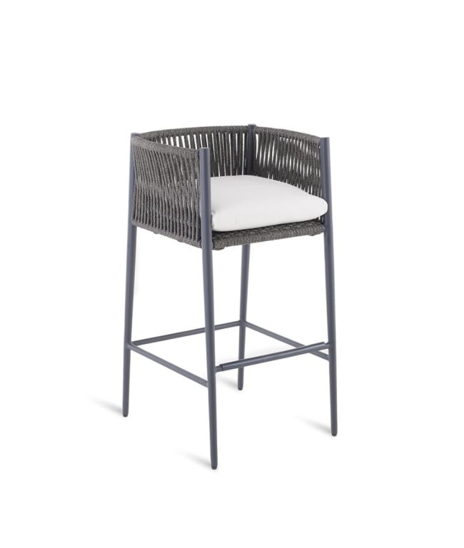 Barhocker Luce Barhocker Luce Aluminiumgraphit