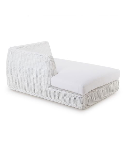 Agorà Backrest Module structure in WaProLace colour white Agorà Backrest Module structure in WaProLace colour white