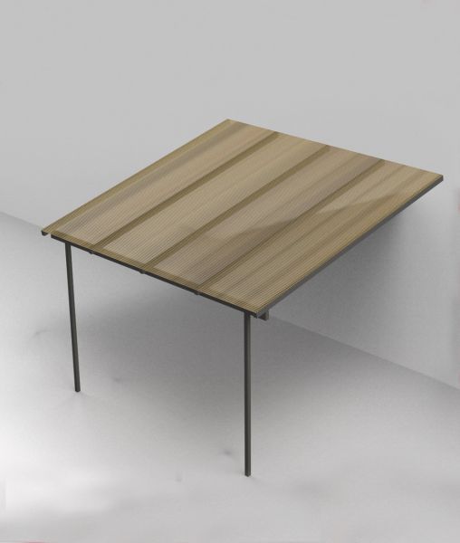 Stuoie di bambù per pergola Meridienne senza copertura