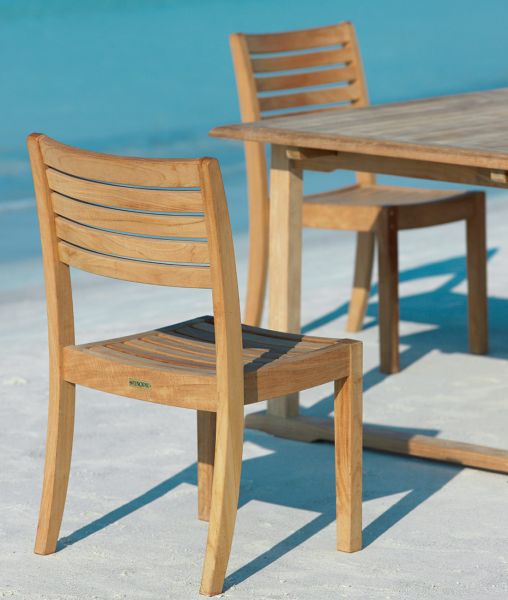 Chair stackable Chelsea in teak