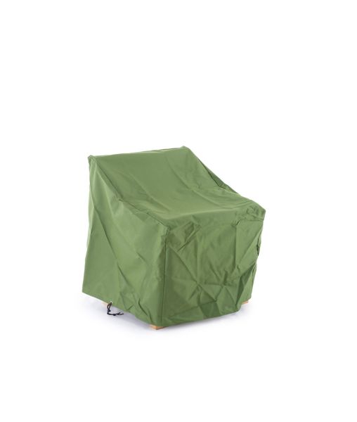 Cover green for deckchair and armchair stackable Synthesis