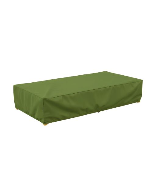 Housse verte pour table basse rectangulaire Synthesis 85 x 155