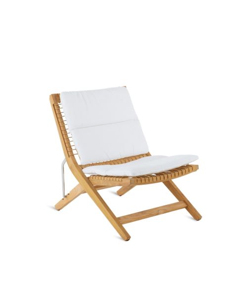SUMMER MANIA - Synthesis folding deckchair with cushion