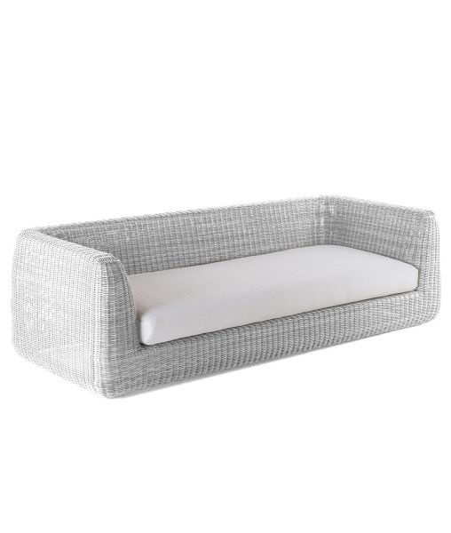 Cojín para asiento sofá Agorà tejido 100% acrílico de color Nuvola		
