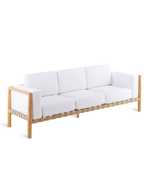 Pevero Three-Seater Sofa with cushions