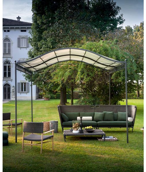 Pergola Tibisco autoportante sans couverture