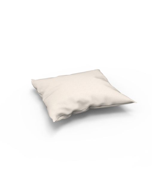 Set 5 cushions removable cover 40 x 40 Latte colour