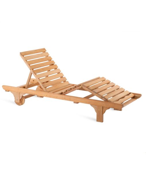 Sunlounger Chelsea in teak