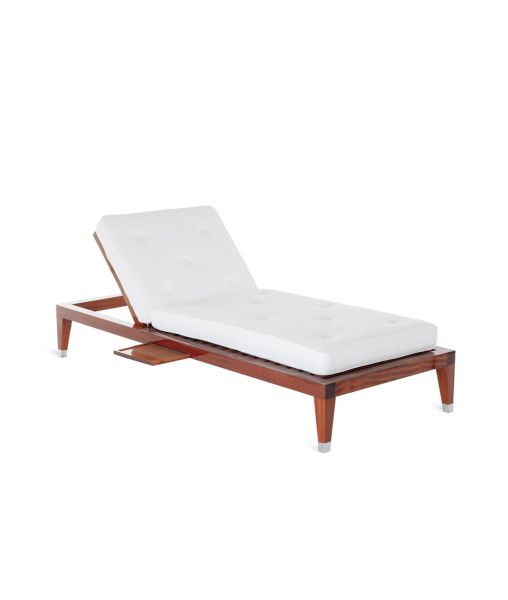 C'est la Vie Single Sunlounger in mahogany