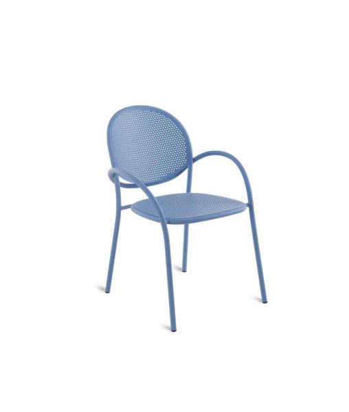 Fauteuil Les Arcs structure en aluminium