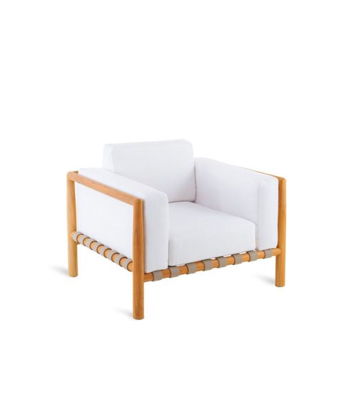 Pevero armchair with cushions