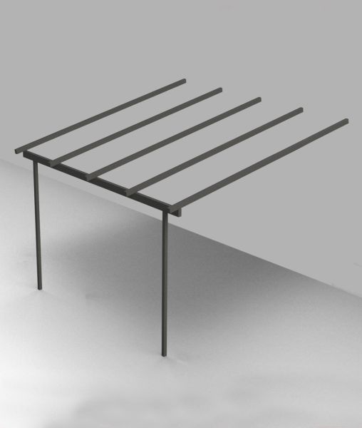 Pergola Meridienne senza copertura