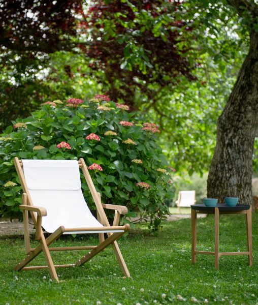 Offer – Set of 2 Clio teak deckchairs