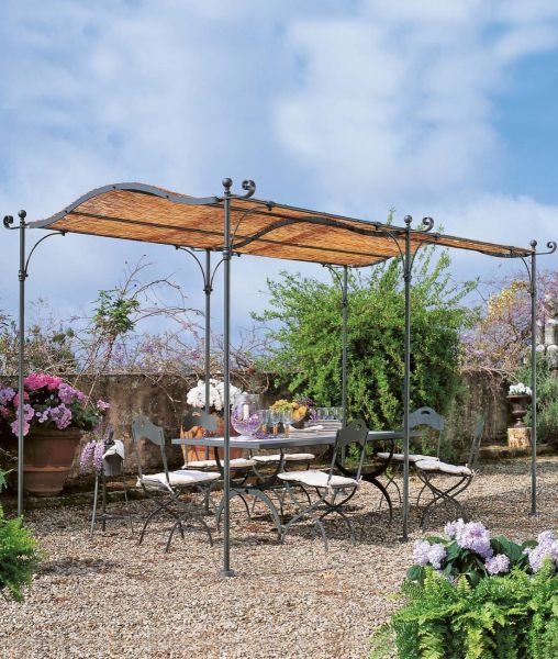 Kit for bamboo shades for Solaire curved freestanding pergola