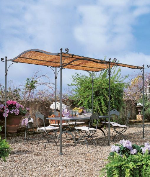 Kit de nattes pour pergola Solaire autoportante courbée