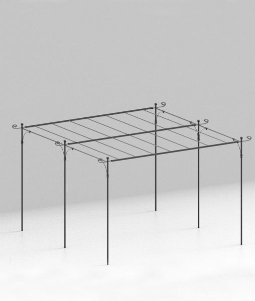 Pergola Solaire autoportée plate 