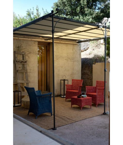 Extensión pérgola Solaire adosada plana