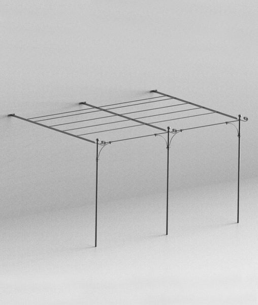 Pergola Solaire adossée plate