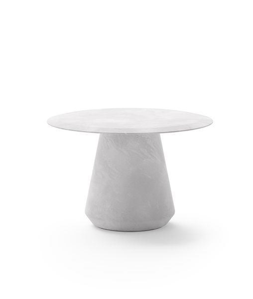 Tavolo rotondo Cora in fiberstone