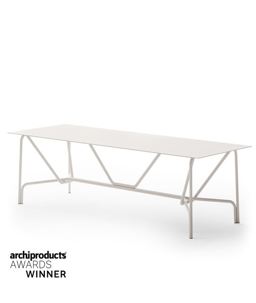 Tavolo Salò rettangolare in alluminio 279 cm