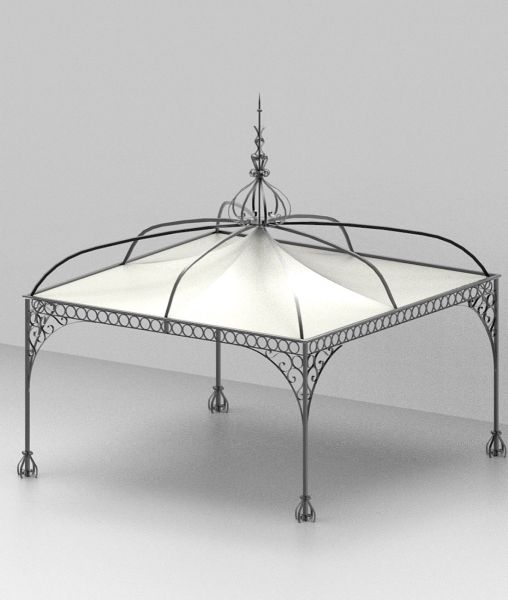 Offer - Tibisco Pavilion with PVC canopy decorative bases and arches