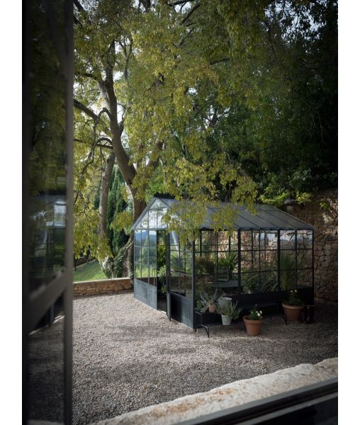 Greenhouse Orangerie with polycarbonate roofing