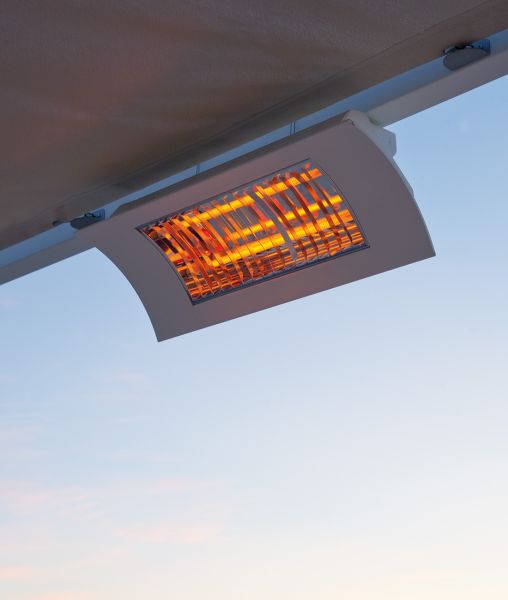 Heat lamp Hotty in aluminium