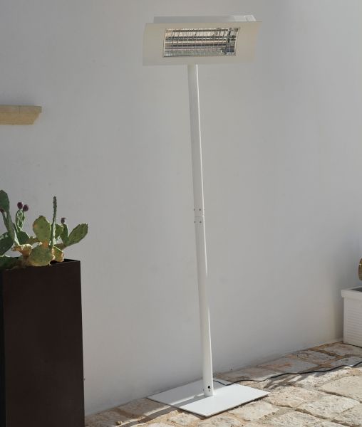 Structure lampadaire Hotty en aluminium H 210 cm