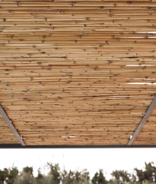 Roofing with bamboo shade for standard Shibuya module