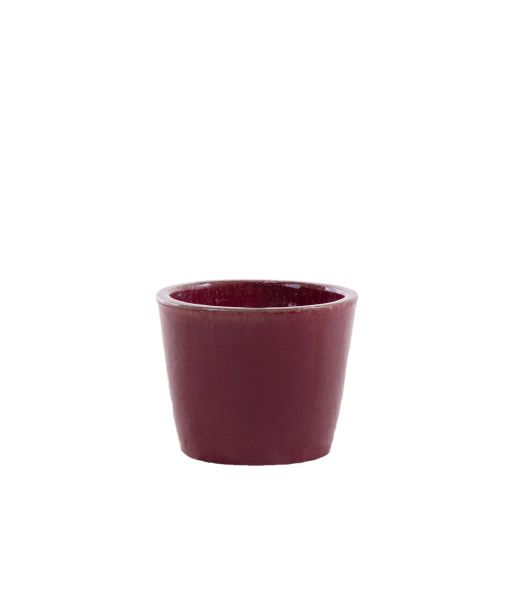 Pot in glazed stoneware Ø 23