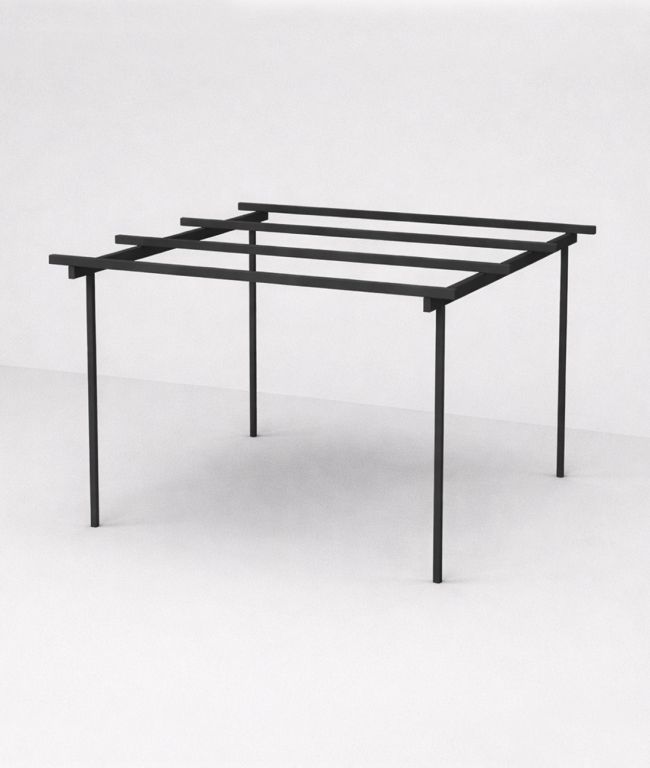 Pergola autoportante Meridienne sans couverture