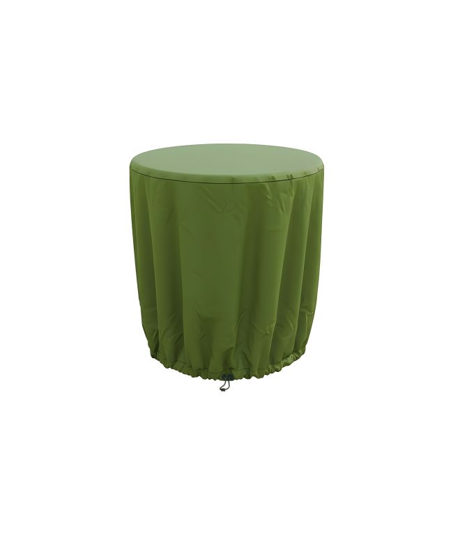 Funda de protección verde para mesa redonda Luce Ø 80