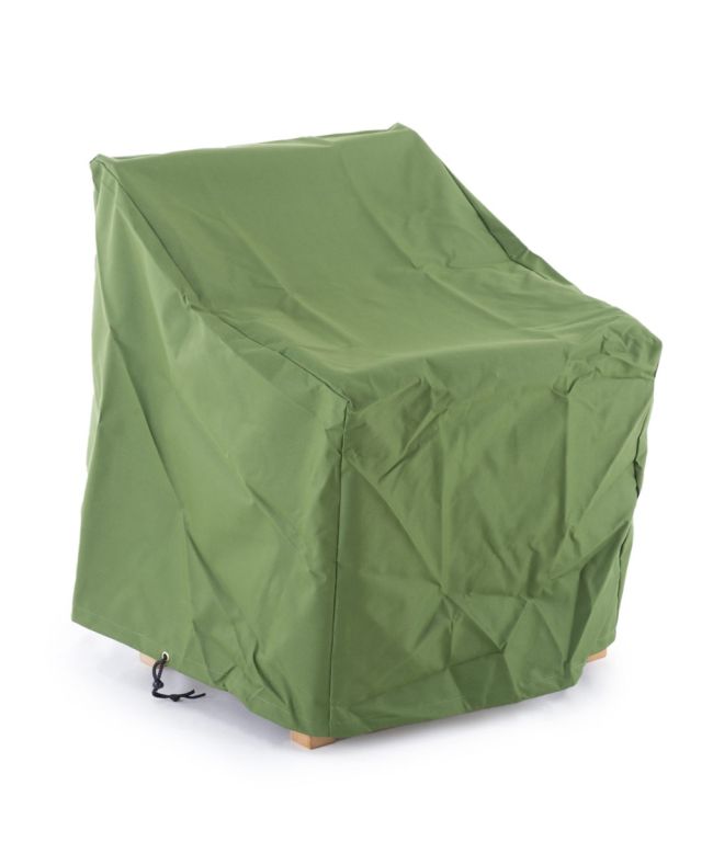 Housse verte pour fauteuil L 82 P 77 H 81